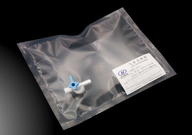 China Tedlar® PVF Gas Sampling Bag with stopcock side-opening valve with silicone septum port 1/4'' 6.35m  TDL21_10L supplier