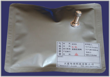 China DEVEX air/gas sampling bags with metal fitting with silicone septum for syringe sampling DEV61_0.5L supplier