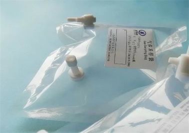 China Fluode gas sampling bag  with side-opening PTFE valve+ PTFE fitting (FLD4Z_4L)  air sample bgas supplier