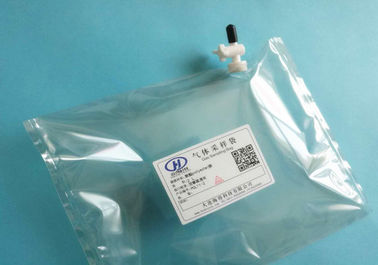 China Polyester gas sampling bag PC stopcock valve(on the side of the bag) silicone septum POLC11_8L (odor bags/Stench bag) supplier