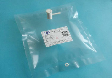 China Dupont Tedlar® PVF Gas Sampling Bag with PP valve silicone septum  PP  valve features 3/16'' OD (4.76mm/7mm) TDL71_0.3L supplier