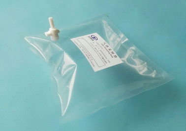 China Kynar PVDF gas sampling bags with PTFE straight and septum valve for syringe sampling  KYN31_0.5L (air sample bag) supplier