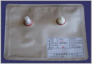 China DEVEX air/gas sampling bags with ABS twist-type straight-through valve with 5mm (OD) with barbed stem+fitting  DEV13_1L supplier