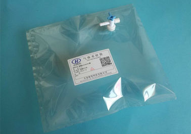 China Polyester gas sampling bag with PC stopcock side-opening valve with silicone septum POL21_10L (odor bags/Stench bag) supplier