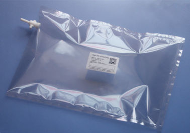 China Polyester gas sampling bag with PTFE  valve(on the side of the bag) silicone septum POLC31_20L (odor bags/Stench bag) supplier