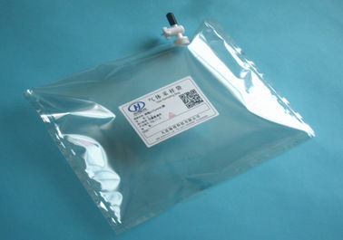 China Polyester gas sampling bag PC stopcock valve(on the side of the bag) silicone septum POLC11_10L (odor bags/Stench bag) supplier