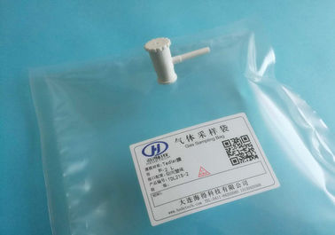 China Dupont Tedlar® PVF Gas Sampling Bag with PP valve silicone septum  PP valve features 3/16'' OD (4.76mm/7mm)  TDL71_0.5L supplier