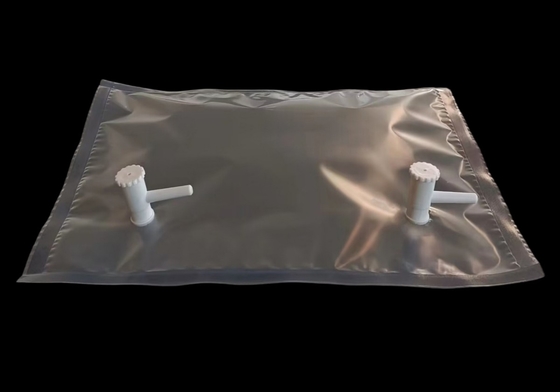 China Tedlar Sampling Bag with 2 Polypropylene Valve & Septum Fitting features 3/16'' OD (4.76mm / 7mm)  TDL72_10L supplier