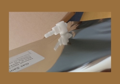 China New Devex multi-layer foil gas sampling bags with side-opening PTFE valve (& Septum Fitting) (NDV41_1L) air sample bags supplier