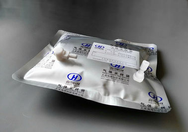 China Al foil multi-layer film gas sampling bag with PTFE valve+PTFE fitting silicone septum for syringe sampling  MBT7Z_0.5L supplier