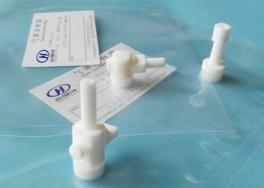 Tedlar® PVF Gas Sampling Bags with PTFE straight valve +PTFE fitting &amp; septum port syringe sampling 0.5L(air sample bag) supplier