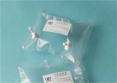 Kynar PVDF gas sampling bag with PTFE dual-valve and septum port  KYN32_1L  (air sample bag) Dupont Film gas bag supplier