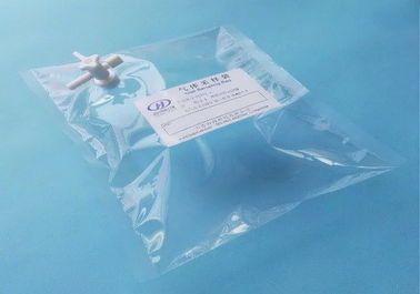 ®FEP gas sampling bag withPC side-opening stopcock  valve with silicone septum  FEV21_5L (air sample bags) supplier