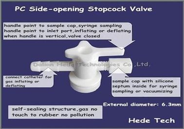 China aviod gas bags Al foil multi-layer gas sampling bags with side-opening stopcock valve silicone septum  DEV21_8L supplier