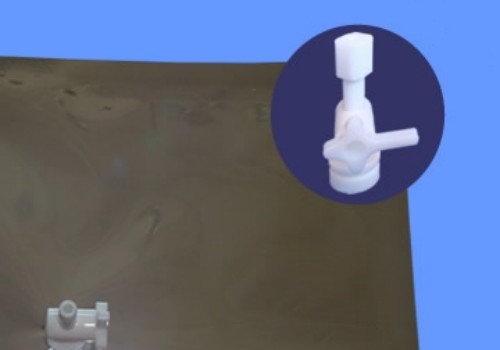 DEVEX air/gas sampling bags with ABS (L-type) On/Off Combination valve with side connector  DEV11_10L supplier