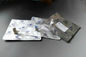Al-foil multi-layer gas sampling bag with stopcock PP/PC valve silicone septum syringe sampling 0.5L  Avoid light bags supplier