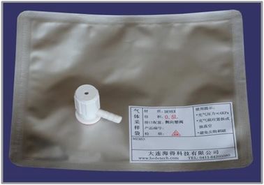 China Manufacturer DEVEX air/gas sampling bags with ABS (L-type) On/Off valve (side-connector)  DEV61_3L supplier