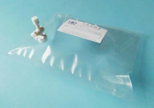 Kynar PVDF gas sampling bag with stopcock combination valve with silicone septum  KYN11_0.3L (air sample bag) HEDE   HedeTech supplier