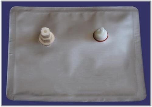 Al foil multi-layer gas sampling bags with On/Off lock ABS valve+fitting silicone septum for syringe sampling 0.3L supplier