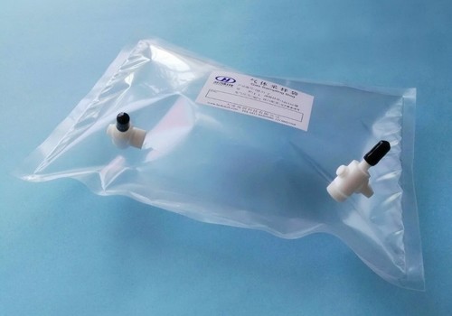 Tedlar® PVF Gas Sampling Bag with PTFE dual-valve with silicone septum ...