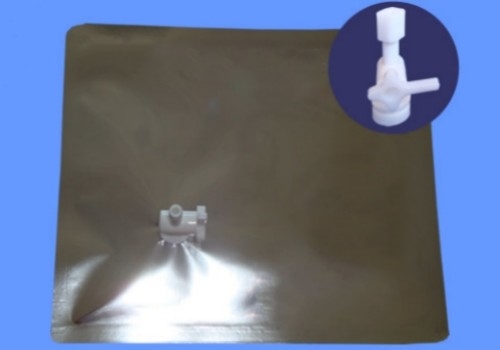 New DEVEX multi-layer foil air/gas sampling bags with stopcock straight valve and septum valve syringe  NDV11_6L
